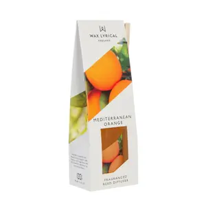 Wax lyrical Mediterranean Orange Reed diffuser, 40ml