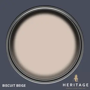 Dulux Trade Heritage Biscuit Beige Velvet matt Wall paint, 2.5L