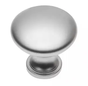 Kitchen Cupboard Cabinet Door Drawer Round Knob Handle Terni by GTV Aluminium