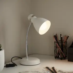 GoodHome Narajo Modern White Table light