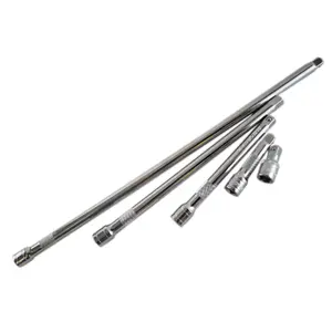 3/8" Drive Straight Socket Extension Bar Set Extra Long 38mm - 400mm 5pc