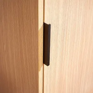 Home Source Phoenix 1 Door Wardrobe Oak