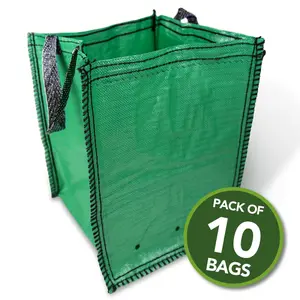 10 Potato Planter Bags suitable for growing all Vegetables all year round 18"x12"x12" - By Jamieson Brothers