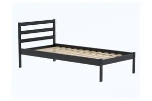 Birlea Kula Single Bed Frame In Black