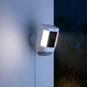 Ring Spotlight Cam Indoor & outdoor Smart camera - White