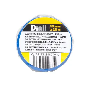 Diall Blue Electrical Tape (L)10m (W)19mm