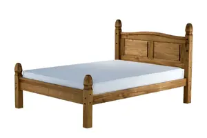 Birlea Mexican Low End Double Bed Pine Corona