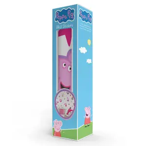 Peppa Pig Wall Sticker Pack Children's Bedroom Nursery Playroom Décor Self-Adhesive Removable