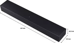 Samsung HW-C400 Bluetooth NFC All-In-One Compact Soundbar, Black