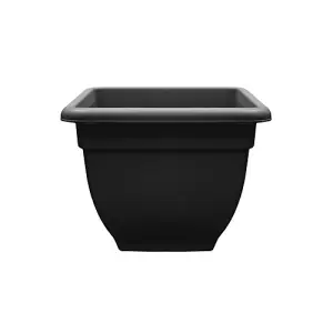 Winchester Square Bell Pot Black (45cm)