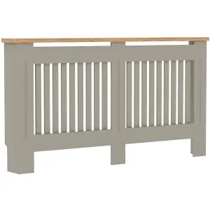 Vida Designs Arlington Large Grey MDF Radiator Cover