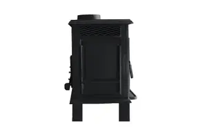 Cast Iron Log Burner 10KW Wood Stove Multifuel Fire Place