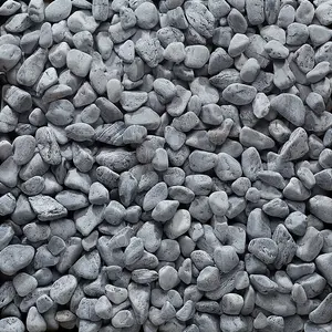 Luna Bulk Bag 850 kg - 30-60 mm Silver/Grey Premium Pebbles - L10 x W10 x H8 cm