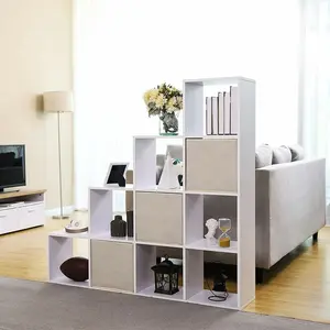 Northville Bookcase White / 129.5" H x 129.5" W x 29" D