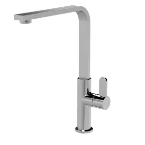 Kitchen Mono Mixer Tap with 1 Lever Handle, 302mm - Chrome