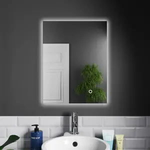 Harper & Harlow 390x500 Auriga LED Illuminated Bathroom Mirror