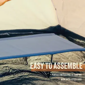 Milestone Camping 4-Leg Folding Camping Bed