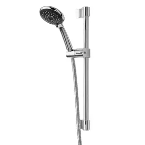 Triton Corner Chrome effect Single-spray pattern Shower kit