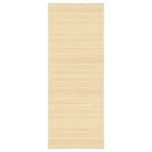 Berkfield Rug Bamboo 80x200 cm Natural