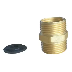 Plumbsure Threaded Reducing Pipe fitting bush (Dia)26.4mm