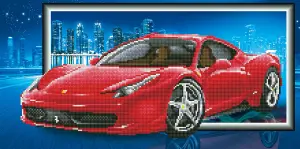 Diamond Painting Kit Vroom Diamond Dotz