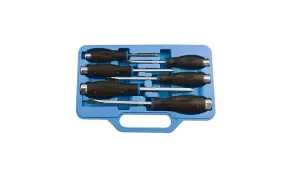 Laser Tools 5599 6pc Screwdriver Set Pound Thru Flat & Pozi