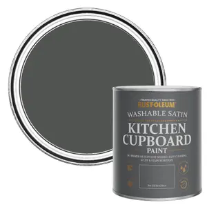 Rust-Oleum Graphite Satin Kitchen Cupboard Paint 750ml