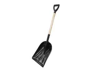 Faithfull RI34-SNWDSPYD Plastic Debris Shovel Wood Handle FAIDEBRIS