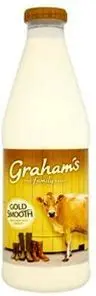 Graham's Gold Jersey Full Cream Milk 1L