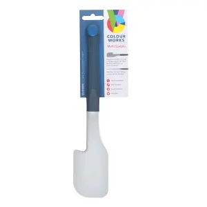 Colourworks Classics Grey Silicone Spatula with Soft Touch Handle