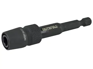 Faithfull  Impact Rated Universal Bit Holder 75mm FAISBMBH75U