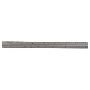 12in Triangular Scale Ruler Aluminium Scale Engineer Architect Technical Drawing