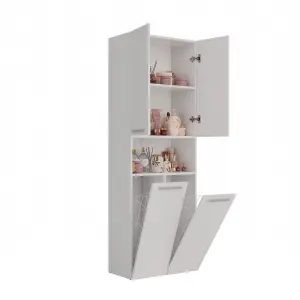 DK 2K Nel Bathroom Cabinet White