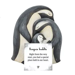 Penguin Family Ornament With Mini Sentiment Card