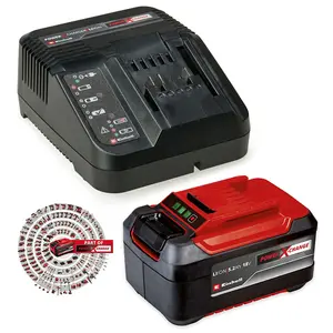 Einhell 5.2Ah PLUS 18V Battery Power X-Change Starter Kit + 3ah PXC Charger LED