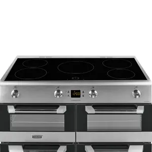 Leisure CS100D510X Freestanding Electric Range cooker with Induction Hob - Stainless steel effect