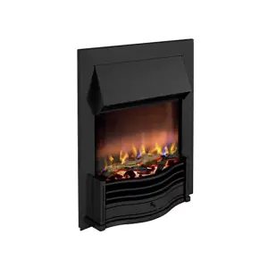 DIMPLEX Dumfries DMF20BL BLACK Optiflame 3D Electric 2KW Inset Fire REMOTE CONTROL