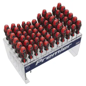 Sealey Individual Screwdrivers GripMAX 66 Pieces Countertop Display AK4369DS