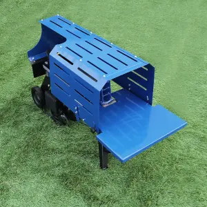 Log Splitter 7 Ton Hydraulic 3L Electric 2200 Watt Motor Wood Timber Cutter 2 Blades Duoblade 520mm Max Log Length