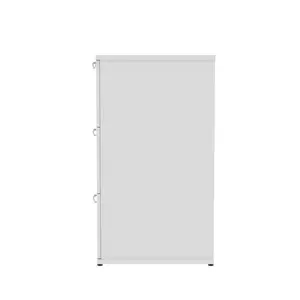 Impulse 50cm Wide 3 -Drawer File Cabinet White