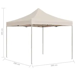 Berkfield Professional Folding Party Tent Aluminium 3x3 m Cream