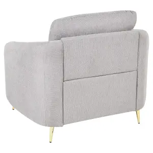 Armchair TROSA Fabric Light Grey