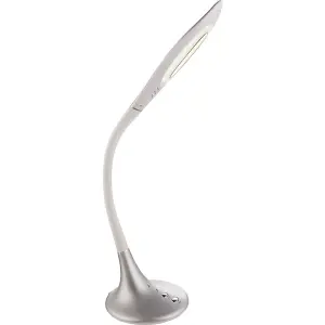 Luminosa Sedan LED Desk Lamp 10W Silver