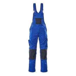 Mascot Unique Augsburg Bib & Brace - Royal/Dark Navy Blue   (32.5) (Leg Length - Short)