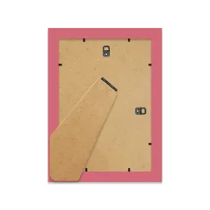 A6 Pink Picture Frame Fits A6 (10.5 x 14.8cm - 4.1 x 5.8in) Poster, Photo, Artwork, or Print.