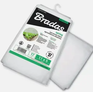 Plant Fleece Insect Cover Frost Protection 6 Sizes 18gsm Horticultural Garden 1.6m x 5m