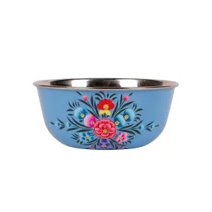 BillyCan - Picnic Bowl - 16.5cm  - Ocean Pansy