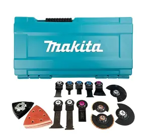 Makita Starlock Multi Tool 44 Piece Set Plunge Segment Blade Sanding Sheet DTM52