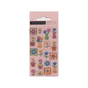 Paper Projects Pretty Petals Resin Sticker Multicoloured (One Size)