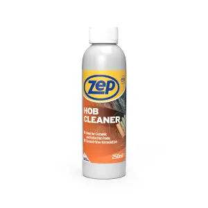 Zep Hob Cleaner Ceramic & Induction Hob Glass Cleaner - 250ml Glass Hob Cleaner, Hob Cleaner Induction, Ceramic Hob Cleaner